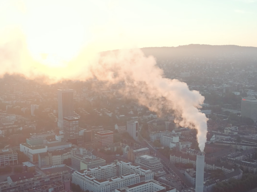 Blick auf Zürich