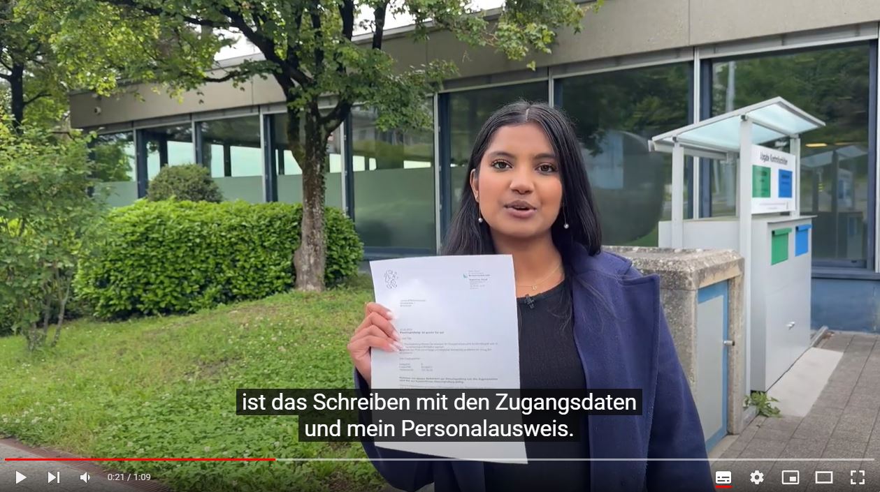 Printscreen aus dem Clip «Zur Theorieprüfung kommen»