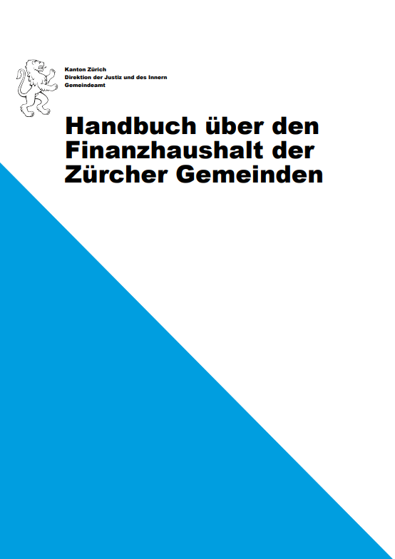 Bild Handbuch über den Finanzhaushalt der Zürcher Gemeinden
